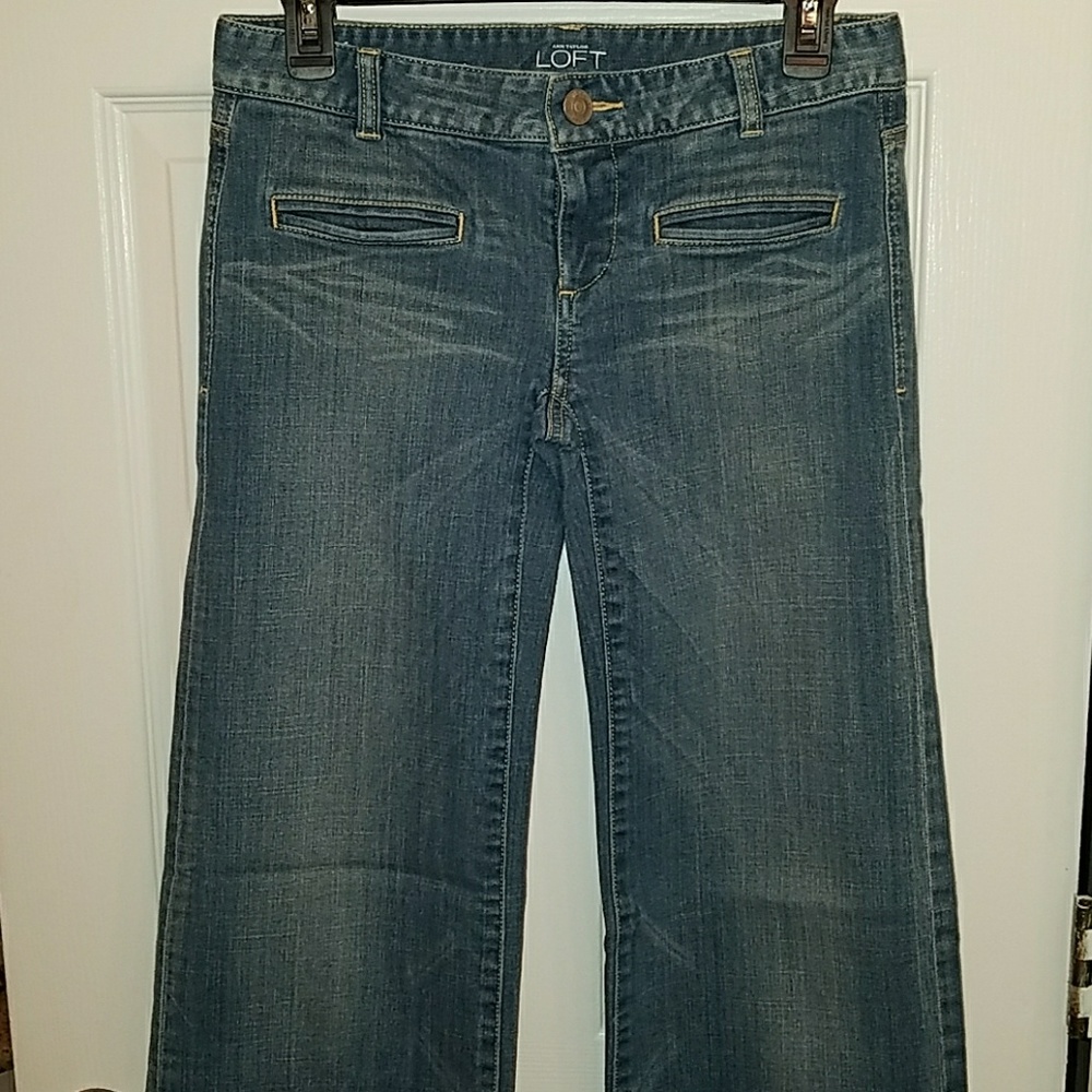 Ann Taylor Loft modern trouser jeans